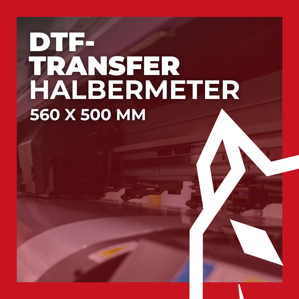 DTF-Transfer - HALBERMETER 560 x 500 mm